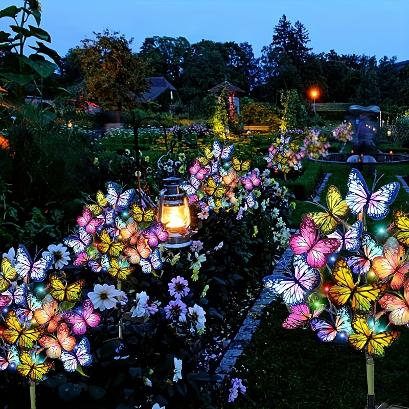 Smart Garden Light - Solarny LED Motyl Lampki Ogrodowe Wodoodporne