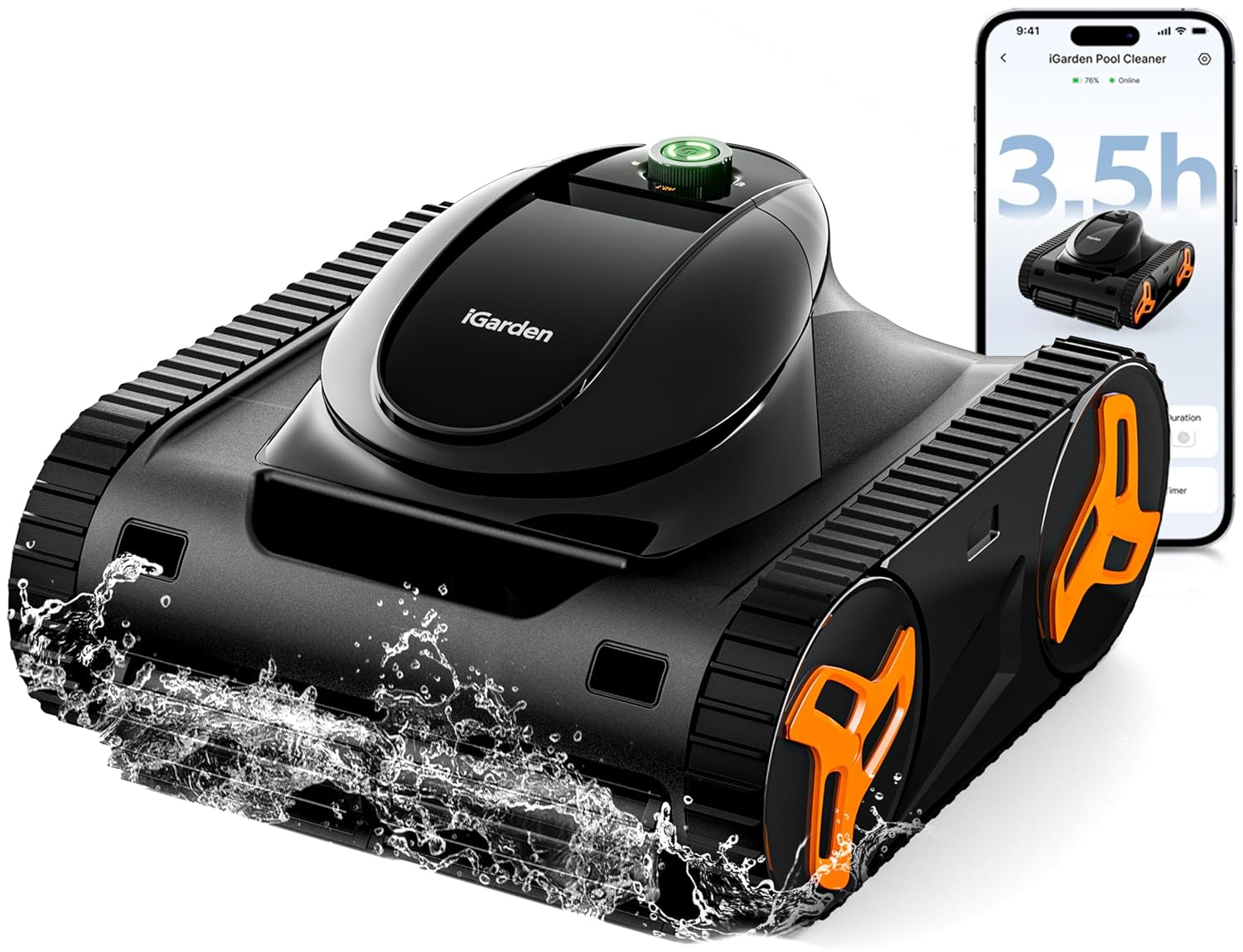 Smart Garden - Robotyczny odkurzacz do basenów serii KN,