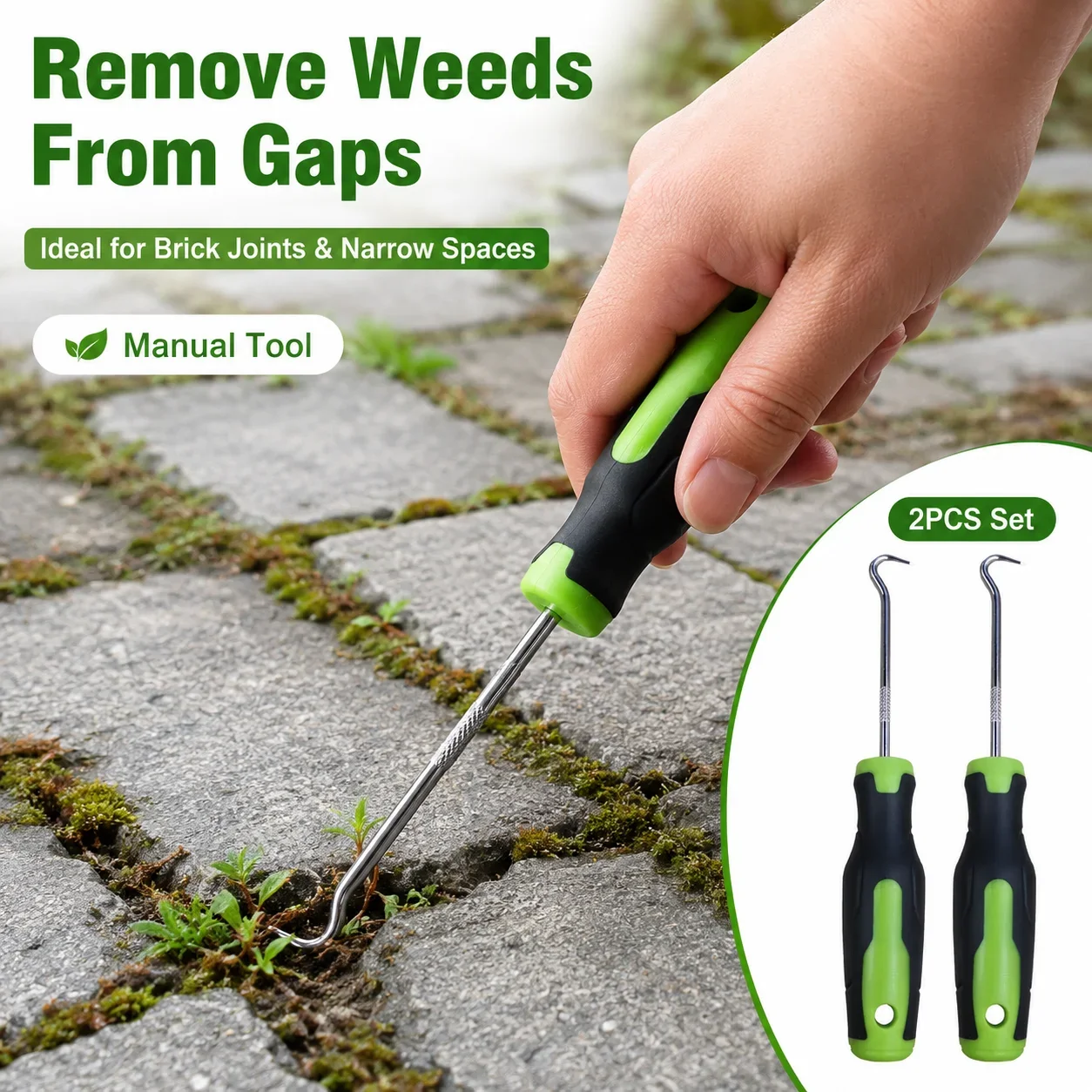 Smart Garden Edging - 2 szt. Ręczny hak do usuwania