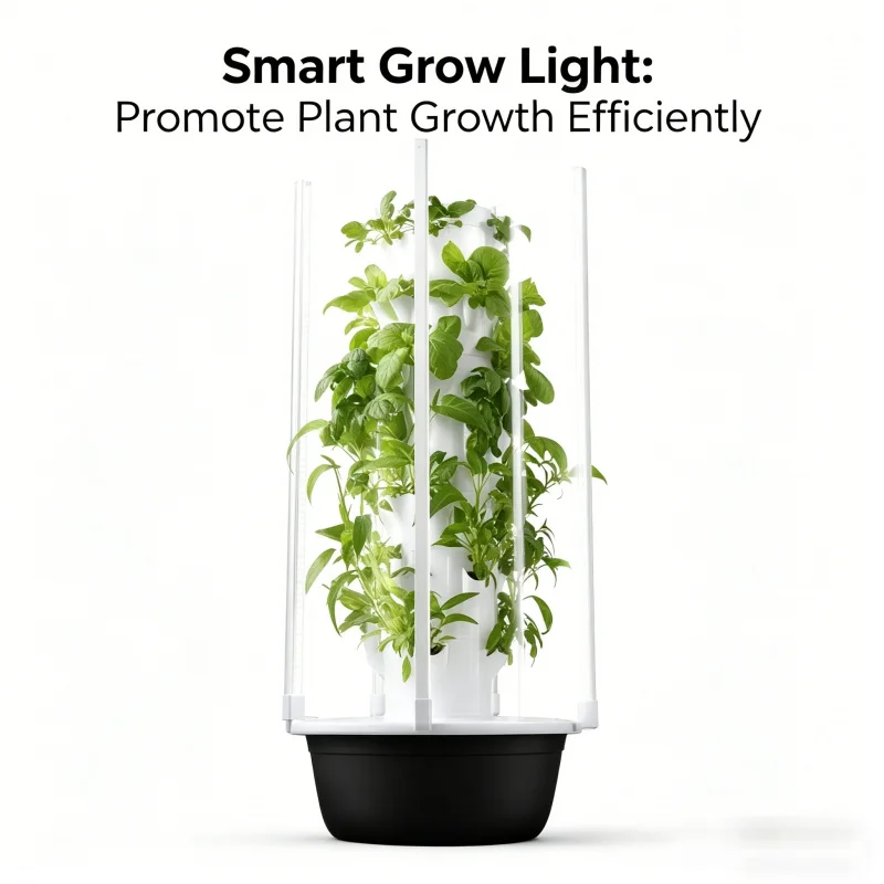 5-poziomowa hydroponiczna wież – Smart Garden Light recenzja i cena