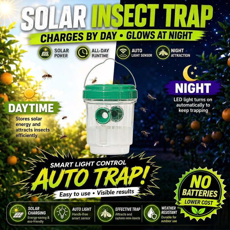 Pułapki na owady owocowe zasil – Smart Garden Light recenzja i cena