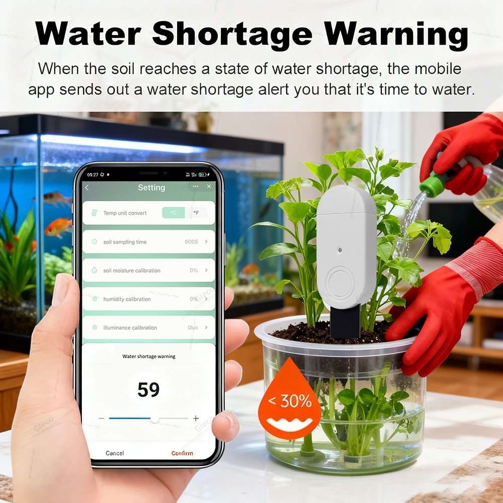 Czujnik Zigbee do pomiaru żyzn – Smart Garden Light recenzja i cena
