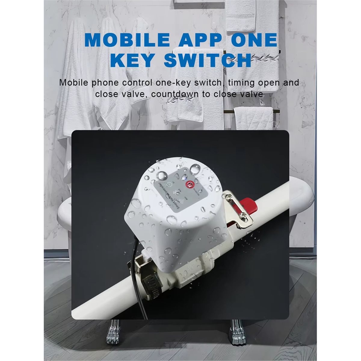 Sterownik zaworu WiFi SWXF Tuy – Smart Garden Valve recenzja i cena