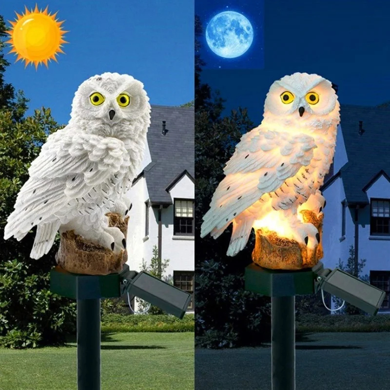 Solarna Statua Sowy, Lampa Ogr – Smart Garden Light recenzja i cena