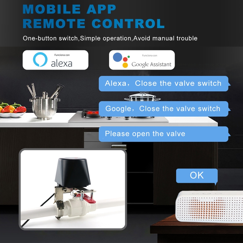 Inteligentny zawór gazowy Tuya – Smart Garden Valve recenzja i cena